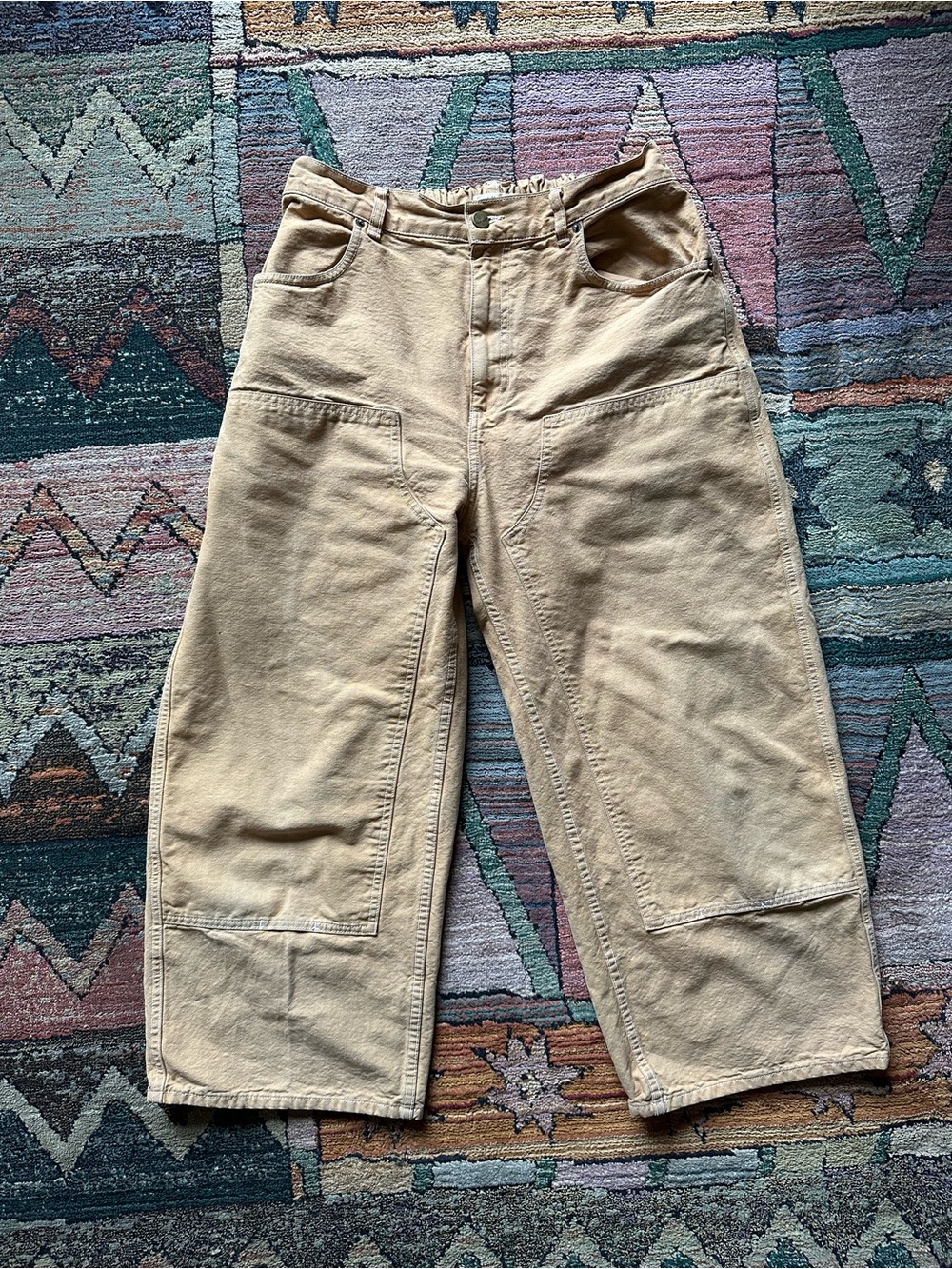 FOR TRADE ONLY - Rudy Jude Big Baby Jeans in roasted chestnut canvas size L
